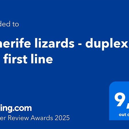 Tenerife Lizards - Duplex In The First Line Callao Salvaje Exterior foto